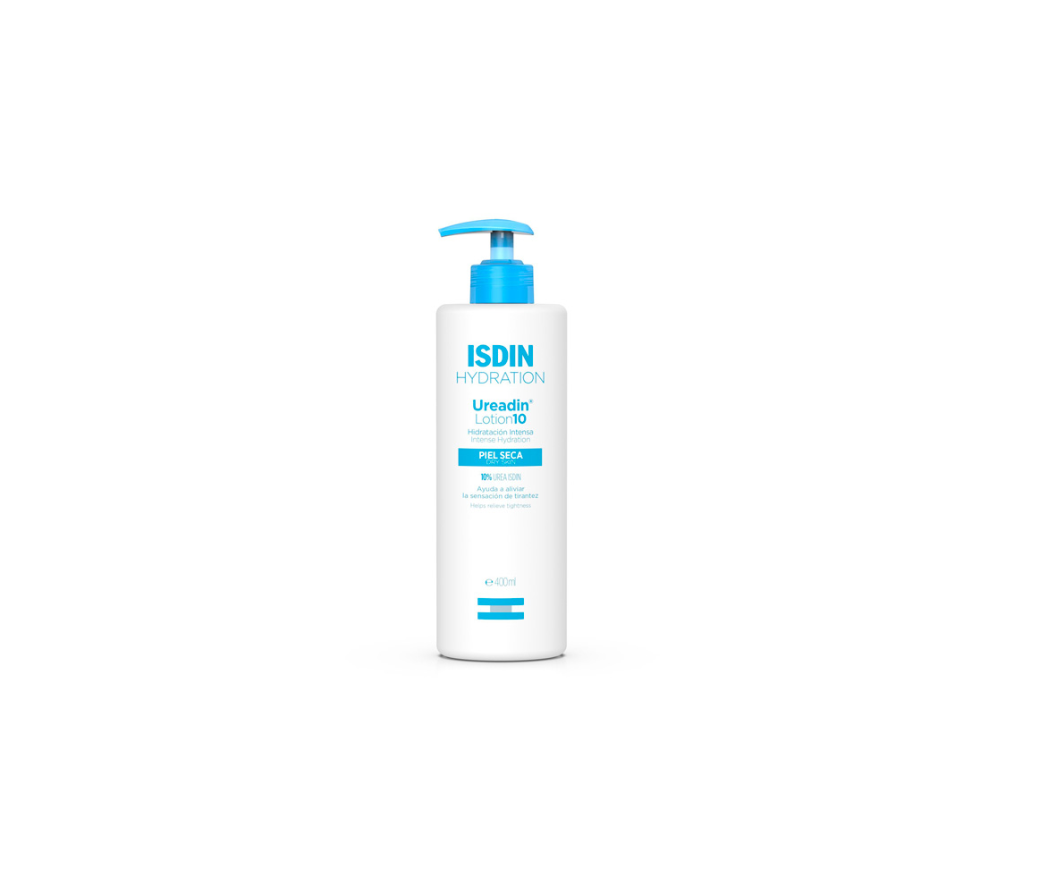 ISDIN UREADIN LOCION 10% Loción Corporal con Dosificador, 400 ml