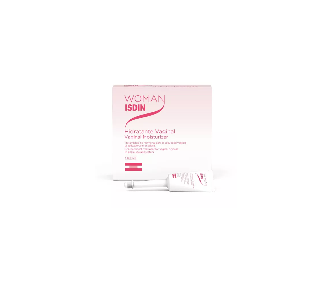 ISDIN WOMAN ISDIN Gel - Crema Hidratente Vaginal, 12 aplicaciones x 6 ml