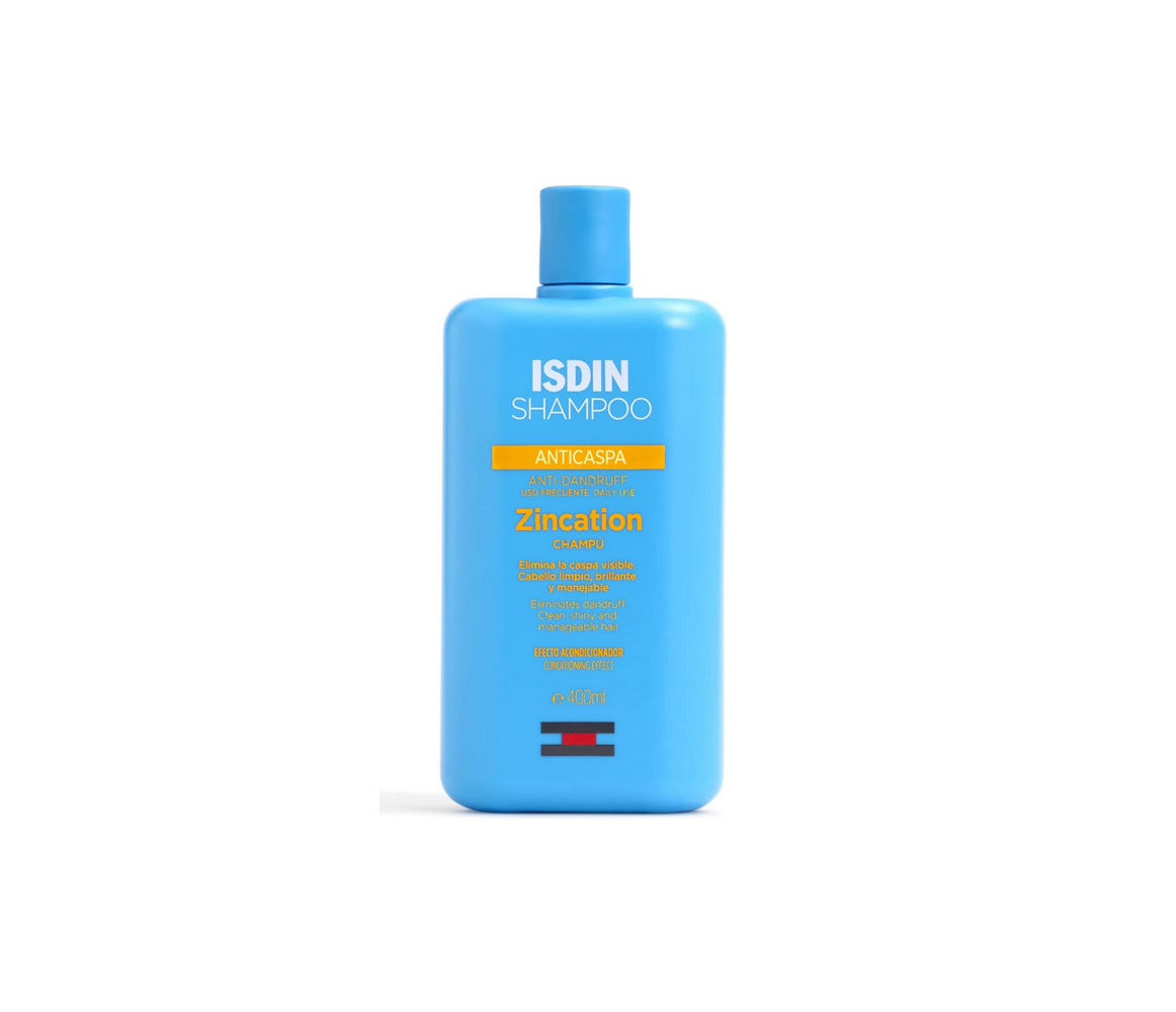 ISDIN ZINCATION Champú Anticaspa, 400 ml