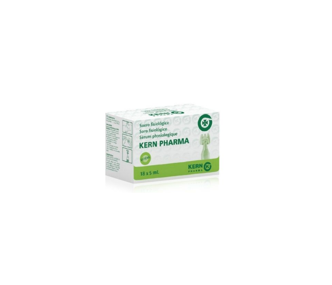 Kern Pharma Suero Fisiológico 5 ml x 18 monodosis