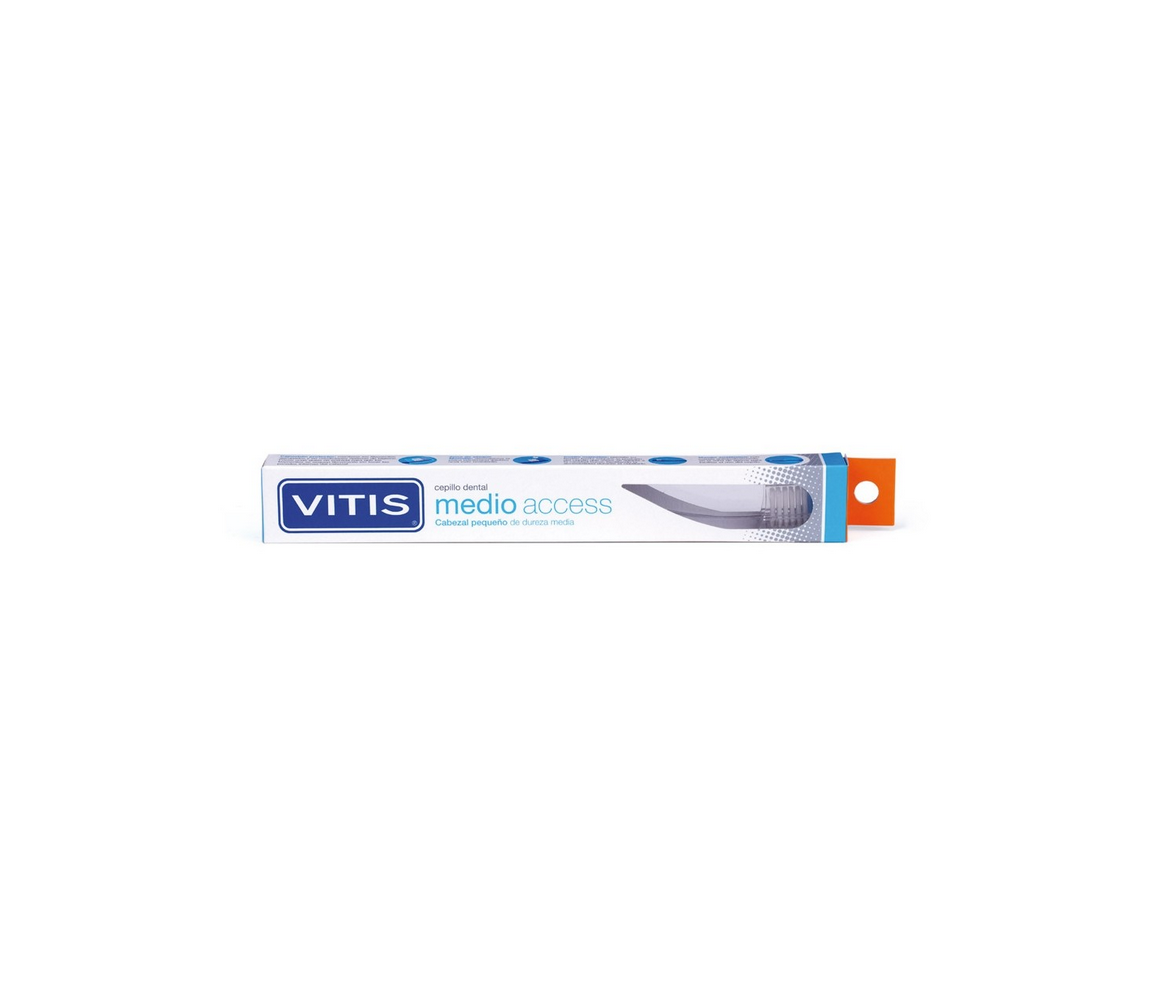 VITIS CEPILLO DENTAL ACCESS MEDIO Cabezal pequeño