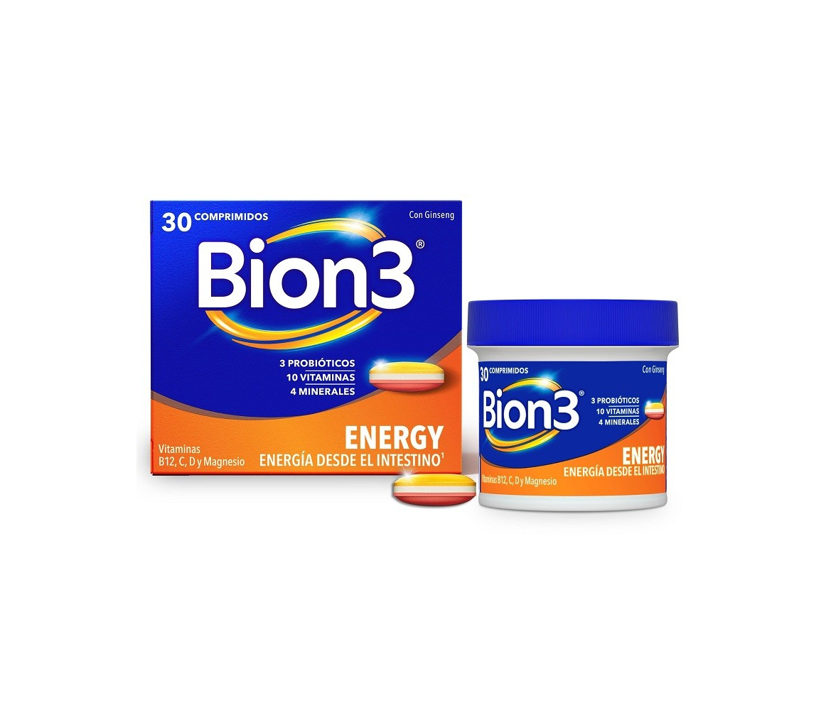BION 3 ENERGY 30 comprimidos