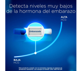 Clearblue Prueba de Embarazo Ultratemprana 6 Dias Digital