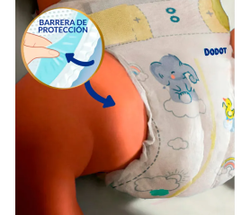 PAÑAL INFANTIL DODOT SENSITIVE TALLA 2 4-8 KG 58 UNIDADES