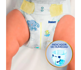 PAÑAL INFANTIL DODOT SENSITIVE TALLA 2 4-8 KG 58 UNIDADES