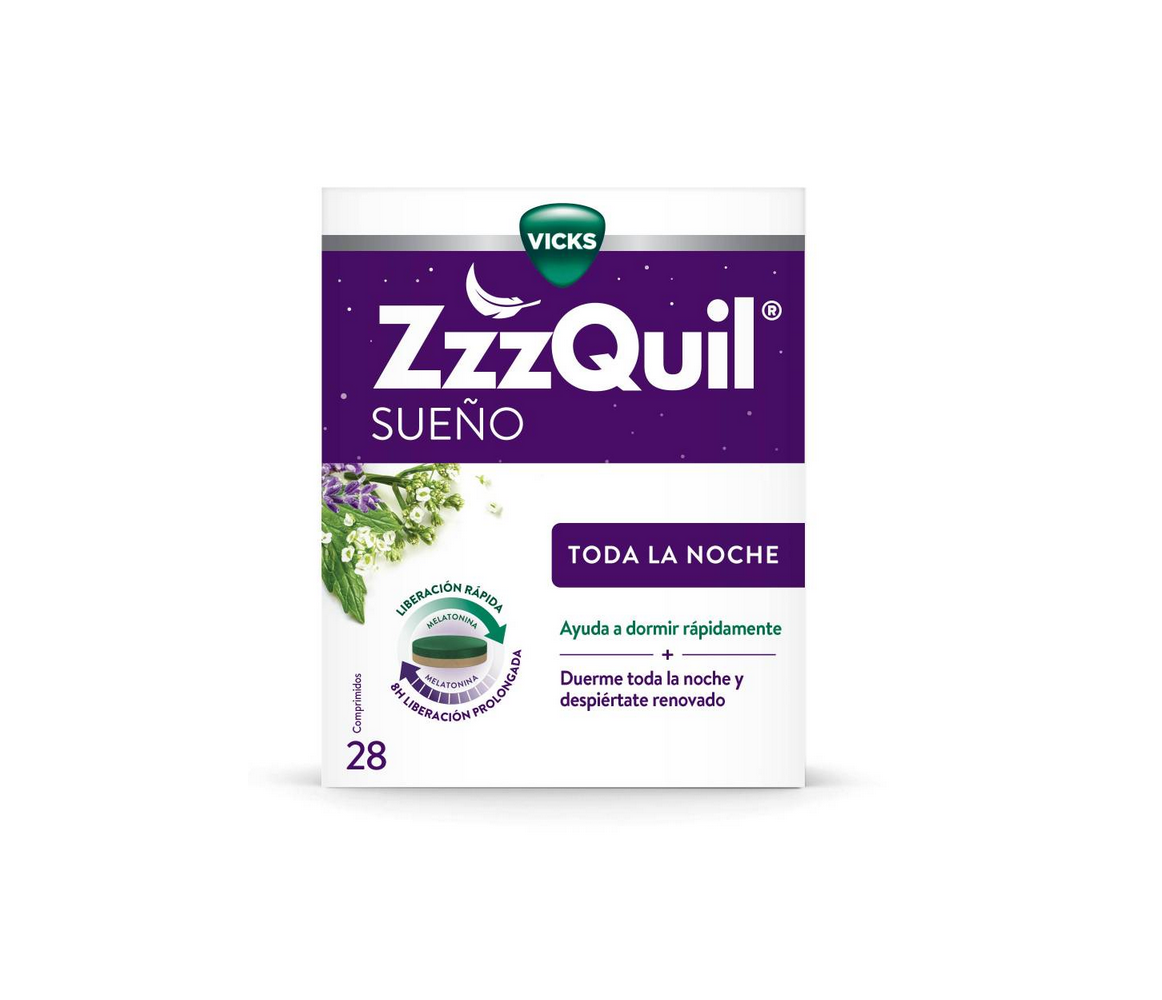 ZzzQuil Sueño Toda la Noche 28 comprimidos