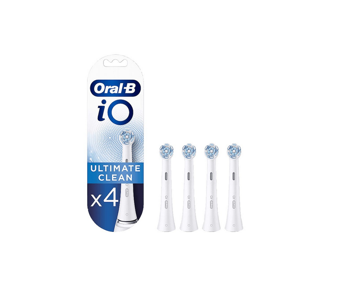 Oral-B iO Ultimate Clean Recambio Blanco 4 unidades