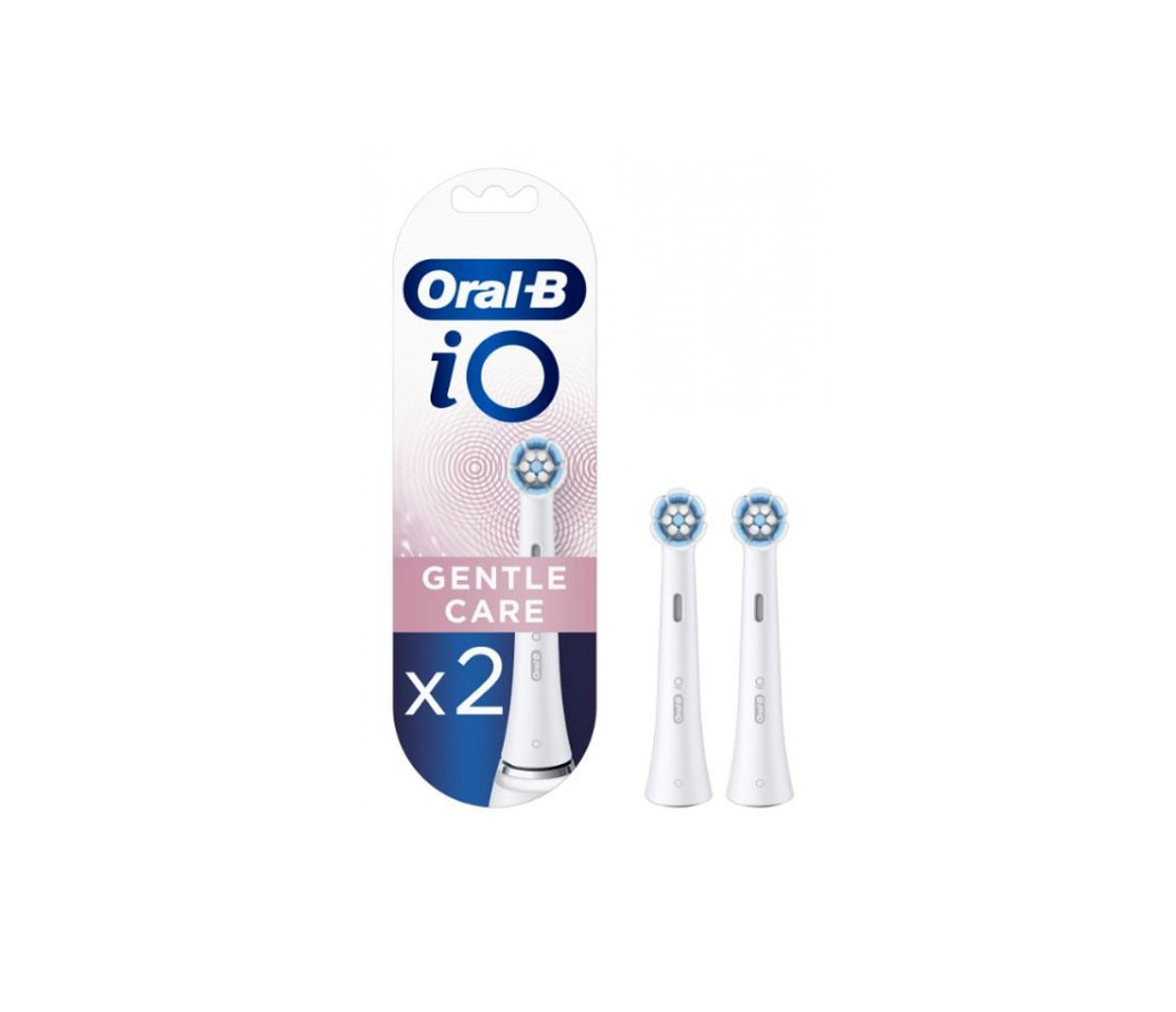 Oral-B iO Gentle Care Recambio Blanco 2 unidades