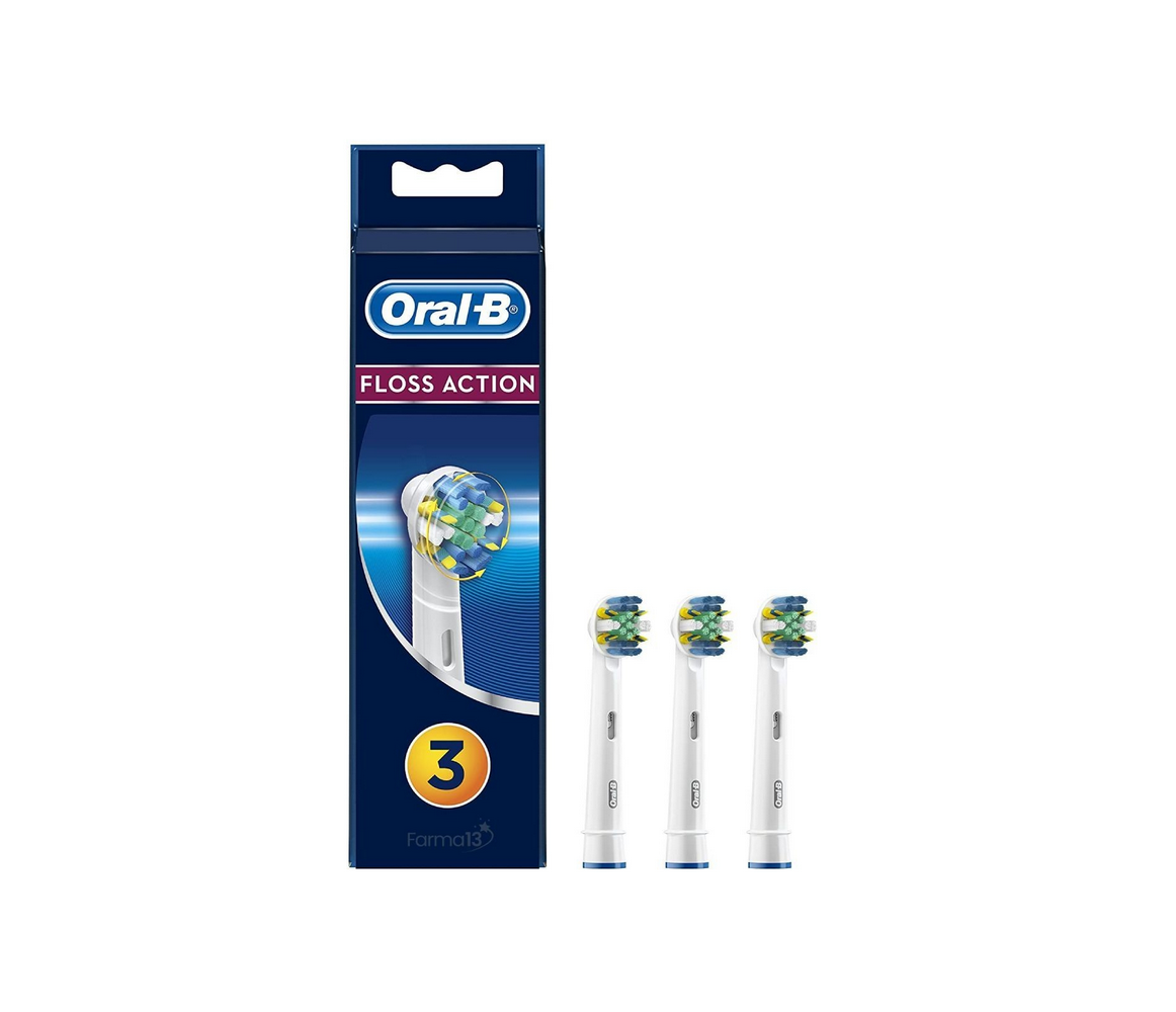 RECAMBIO ORAL B CEPILLO FLOSS ACTION 3UDS.