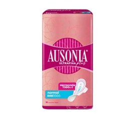 AUSONIA SEDA ULTRA ALAS NORMAL 16 UDS