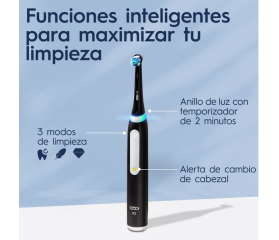 Oral-B Cepillo Dental Eléctrico IO3 Duo 2 Unidades Color Negro y Azul