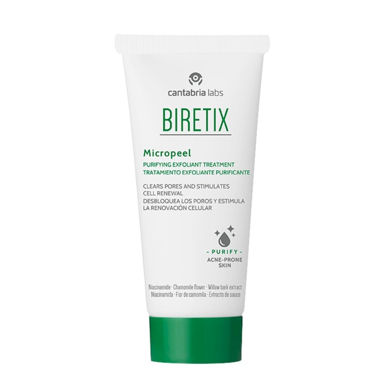 Biretix Micropeel Tratamiento Exfoliante Purificante 50 ml
