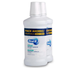 ORAL-B COLUT. ENCIAS y ESMALTE CARE 2X500 ML