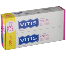 VITIS Pasta Dentífrica Encias, 150 ml x 2 unidades