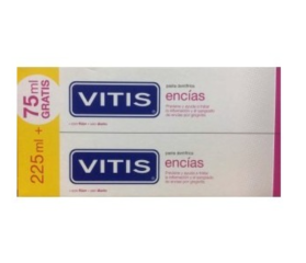 VITIS Pasta Dentífrica Encias, 150 ml x 2 unidades