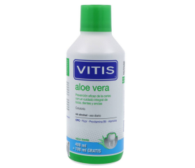 VITIS Colutorio con Aloe Vera (Sabor menta), 500 ml