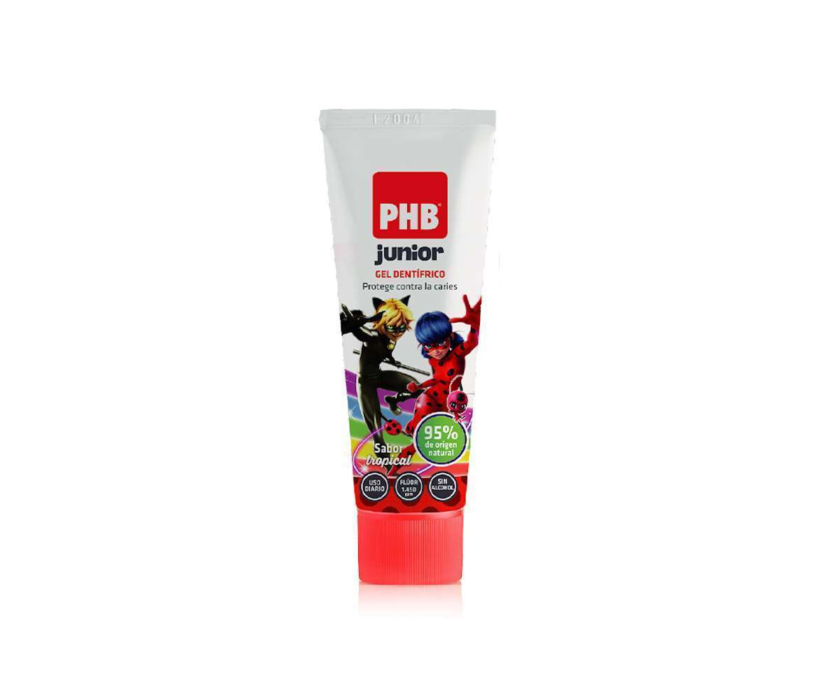 PHB Pasta Dental Junior (Sabor Tropical), 75 ml