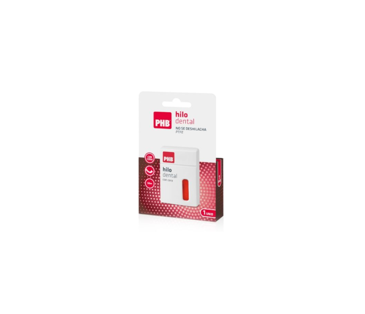 PHB Hilo Dental con Cera, 50 m