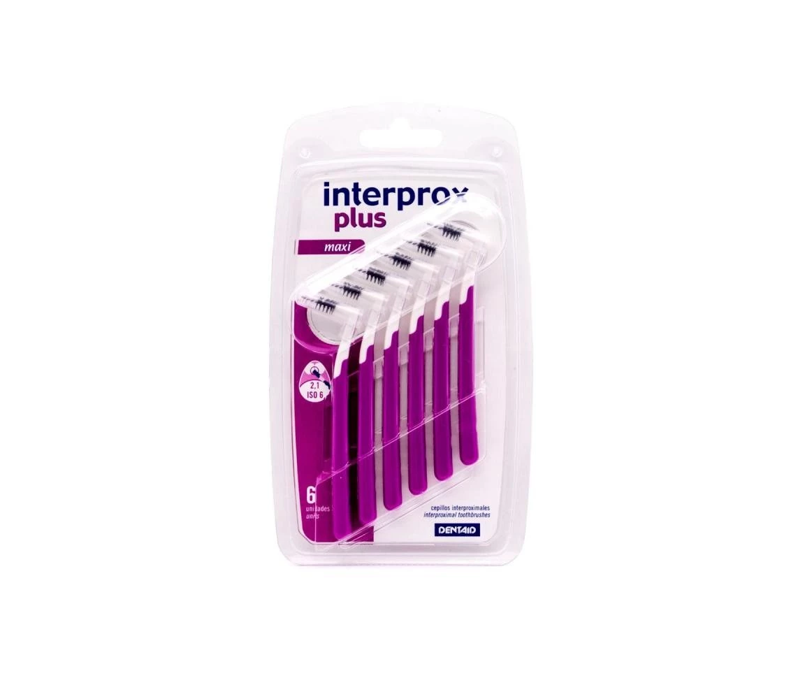 INTERPROX PLUS MAXI (Morado), 6 unidades