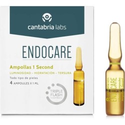 Endocare 1 Second Triple Flash Ampollas 4 ampollas x 1 ml