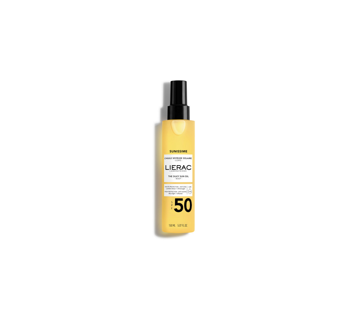 LIERAC SUNISSIME ACEITE SOLAR SPF50, 150ML