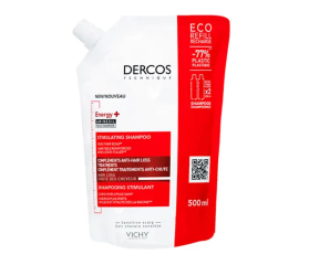 VICHY DERCOS CHAMPU ESTIMULANTE 1 ENVASE 500 ML ECOPAC