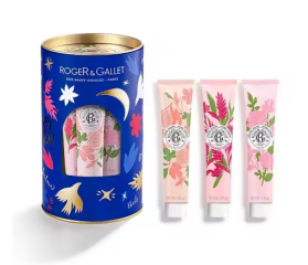 Roger&Gallet LATA CREMA DE MANOS 3 UNID Fleur Figuier, Gingembre Rouge, Rose