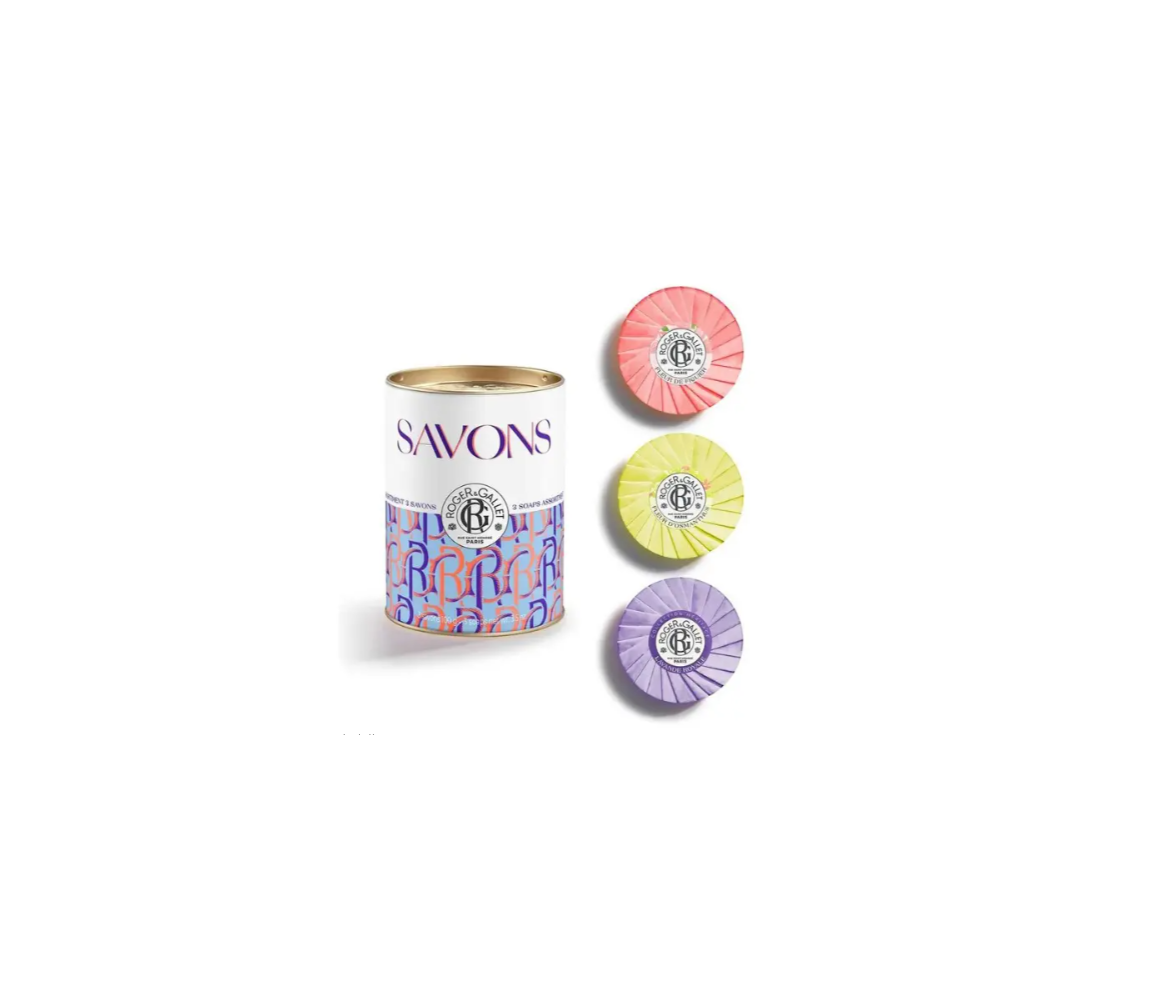 Roger&Gallet JABONES (Lavanda, Fleur de Figuier, Fleur d'Osmanthus)