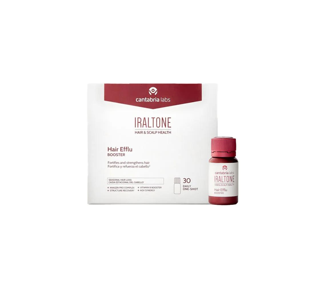 IRALTONE HAIR EFFLU BOOSTER 30 VIALES 15 ML