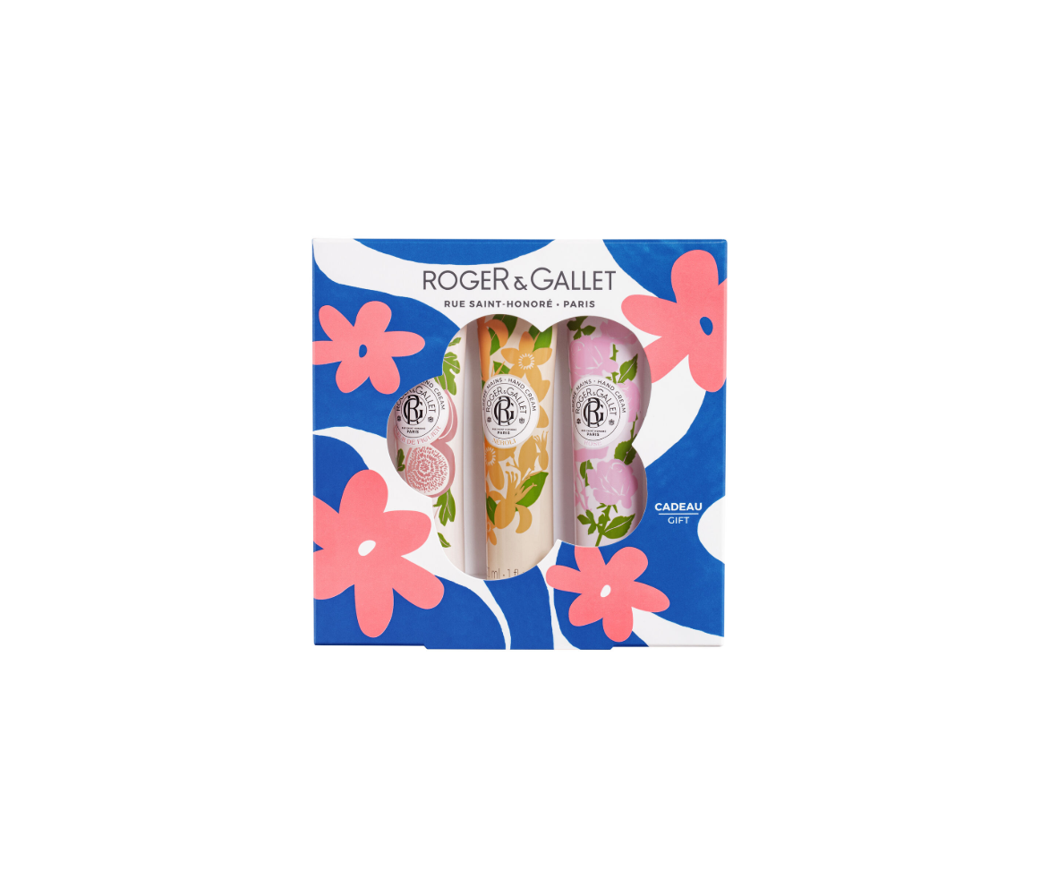 Roger&Gallet SET 3 CREMAS DE MANOS