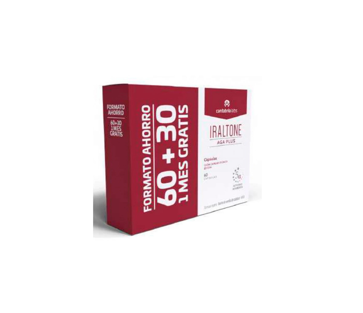 IRALTONE AGA PLUS 90 CAPSULAS