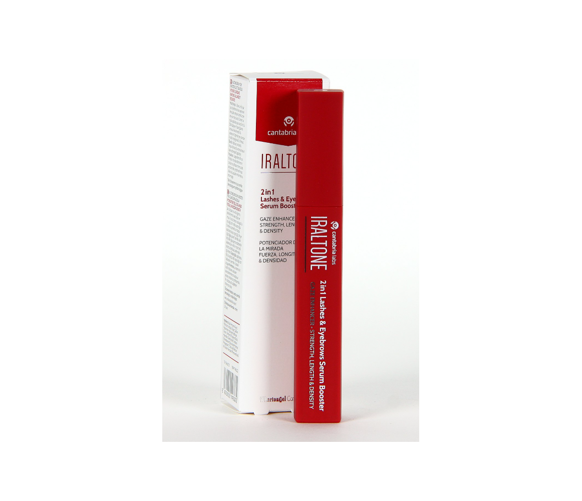IRALTONE SÉRUM 2 EN 1 POTENCIADOR DE PESTAÑAS Y CEJAS 10 ML