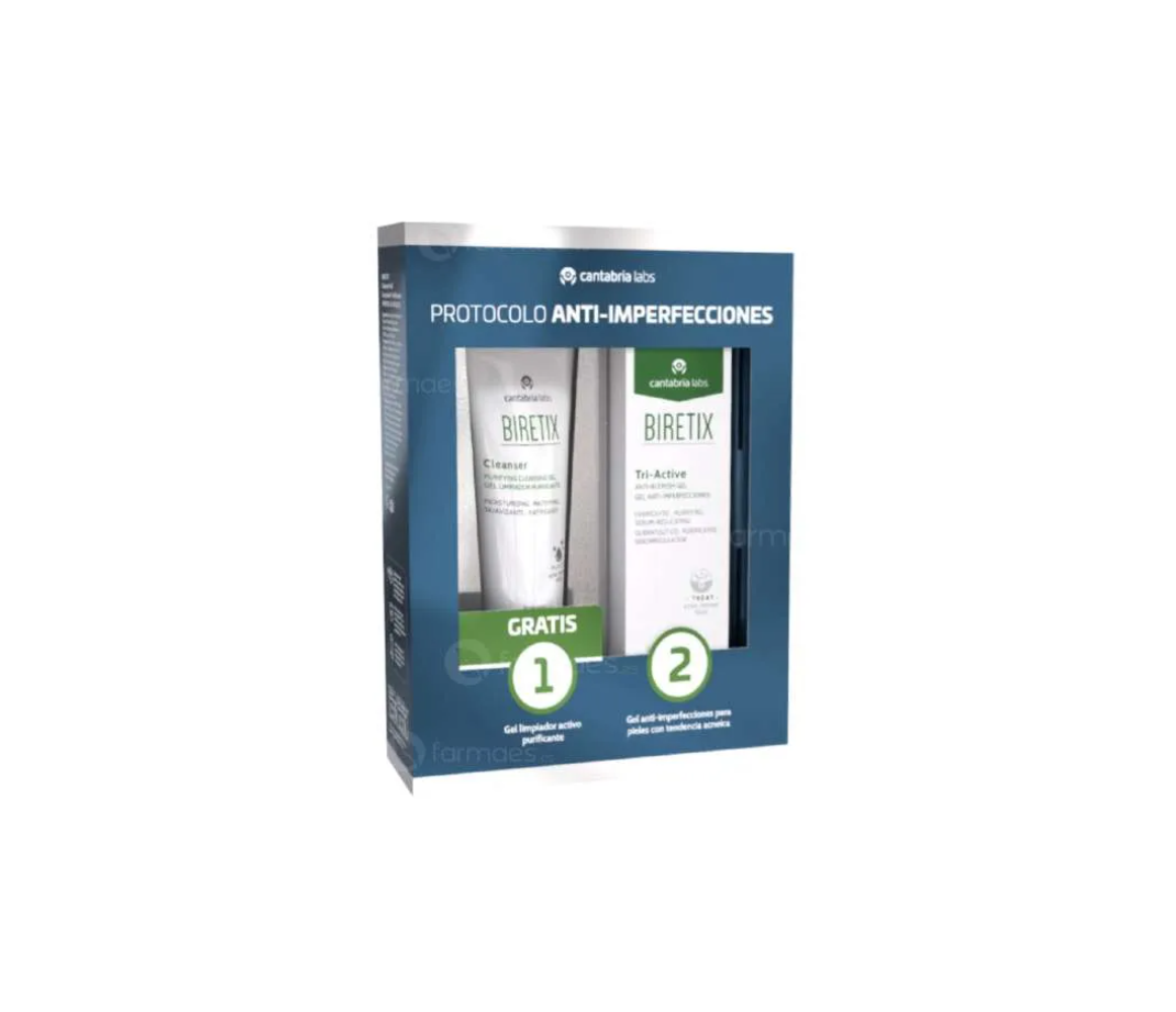 BIRETIX TRIACTIVE 50ML+BIRETIX LIMPIADOR 150ML