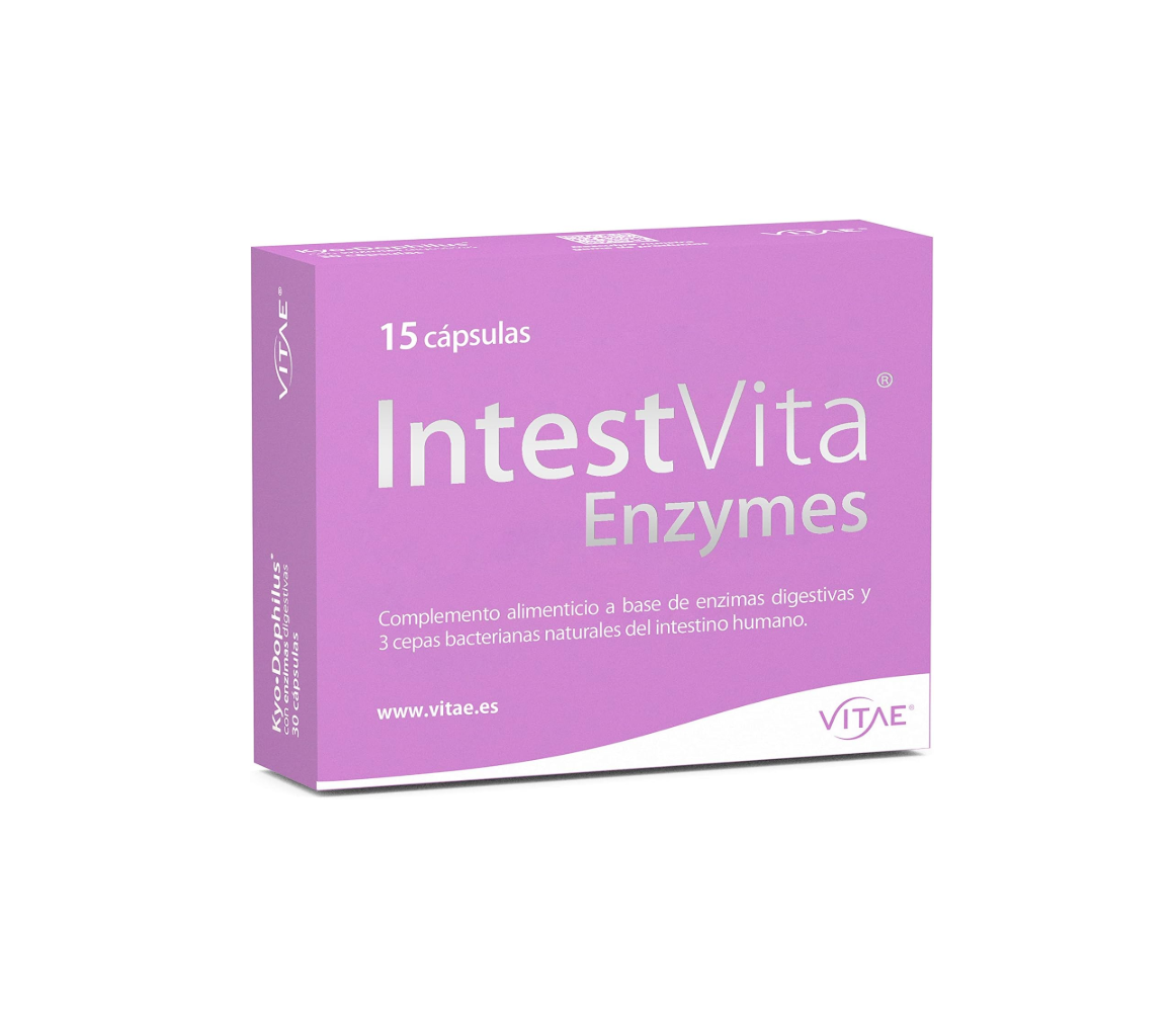 VITAE INTESTVITA ENZYMES 15 CAPSULAS