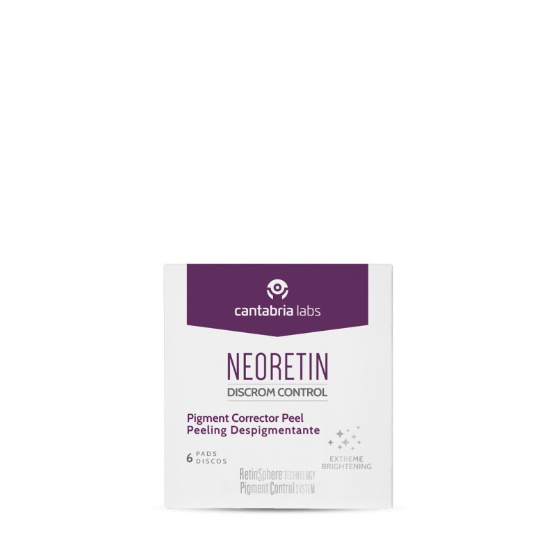 Neoretin Discrom Control Peeling Despigmentante 6 discos/pads de 1 ml
