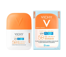 VICHY UV AQUA TONO MEDIO SPF50 50ML