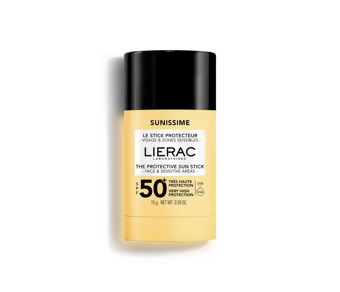 LIERAC SUNISSIME Stick Contorno de Ojos Zonas Sensibles SPF50, 50 ml