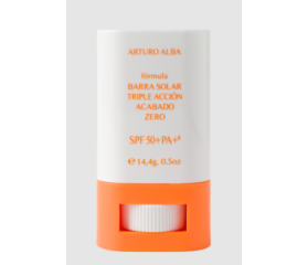ARTURO ALBA Barra Solar Triple Acción Acabado Zero SPF 50+ PA++++