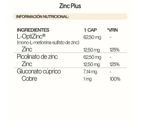 IVB Zinc Plus 60 capsulas