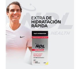 NDL PERFORMANCE Hidratación Rápida LIMÓN 2X20 TABS