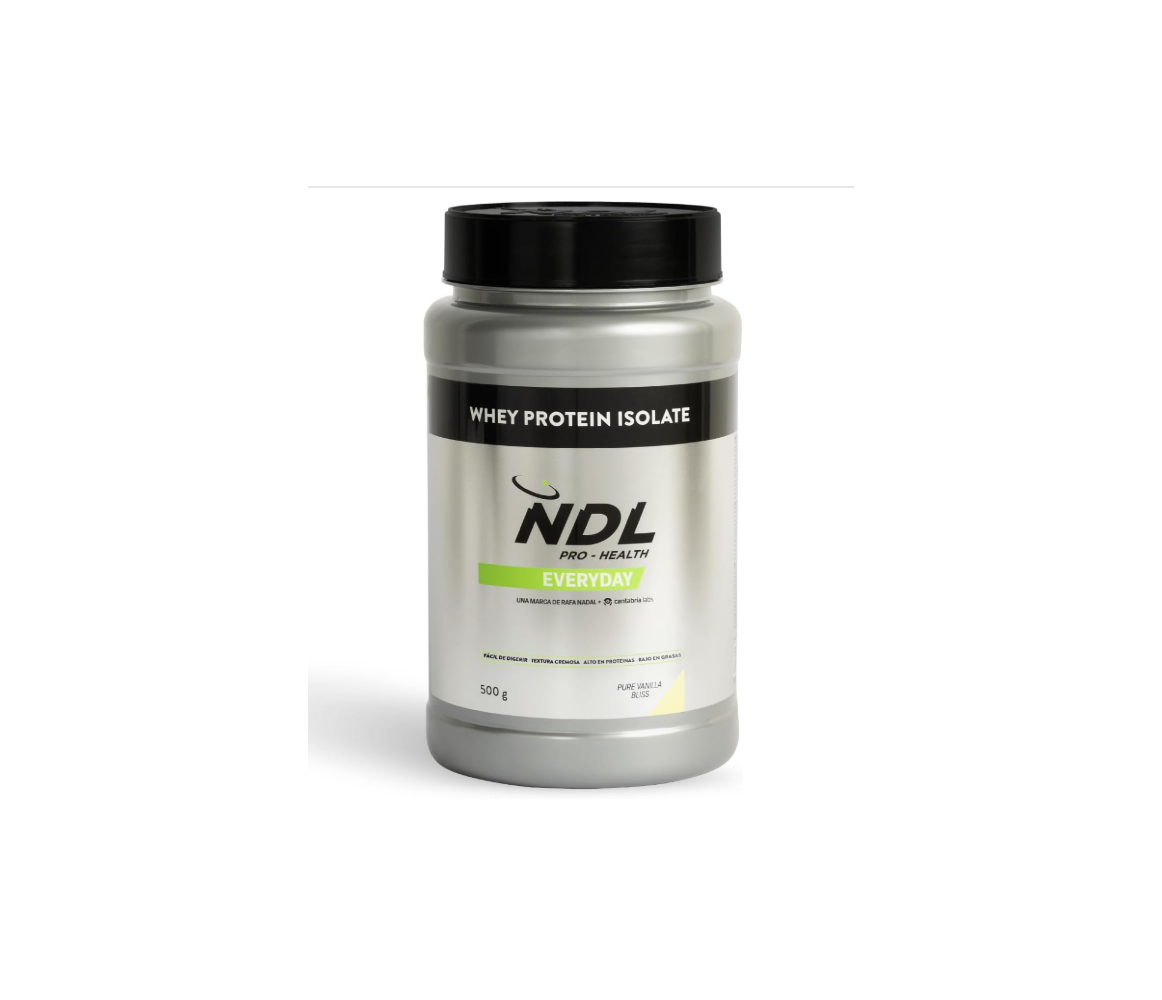 NDL EVERYDAY Whey Protein Isolate Vainilla Fusion 500 g