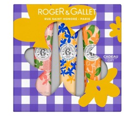 Roger&Gallet LATA CREMA DE MANOS 3 UNID Fleur Figuier, Gingembre Rouge, Rose