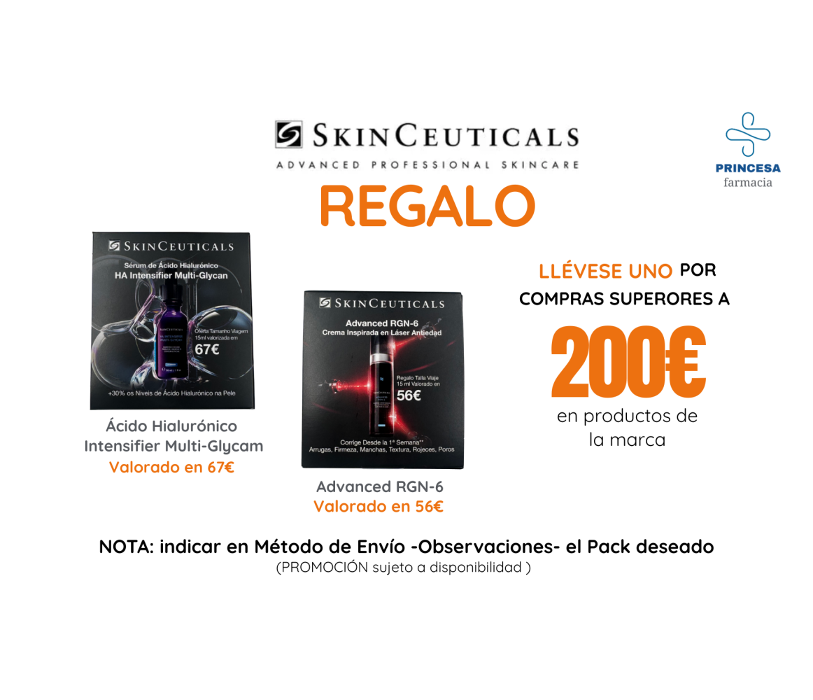 REGALO SkinCeuticals por compras superiores a 200€