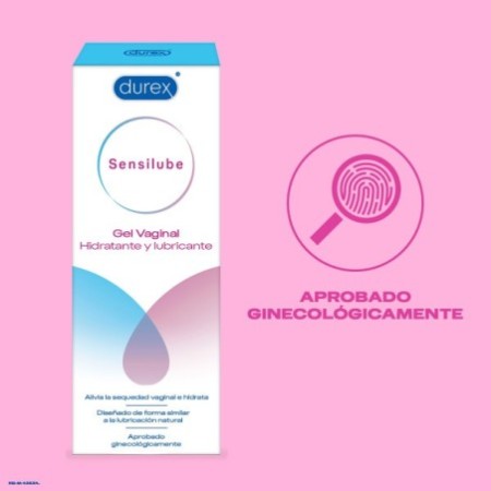 Durex Sensilube Gel Vaginal Hidratante y Lubricante, 40 ml