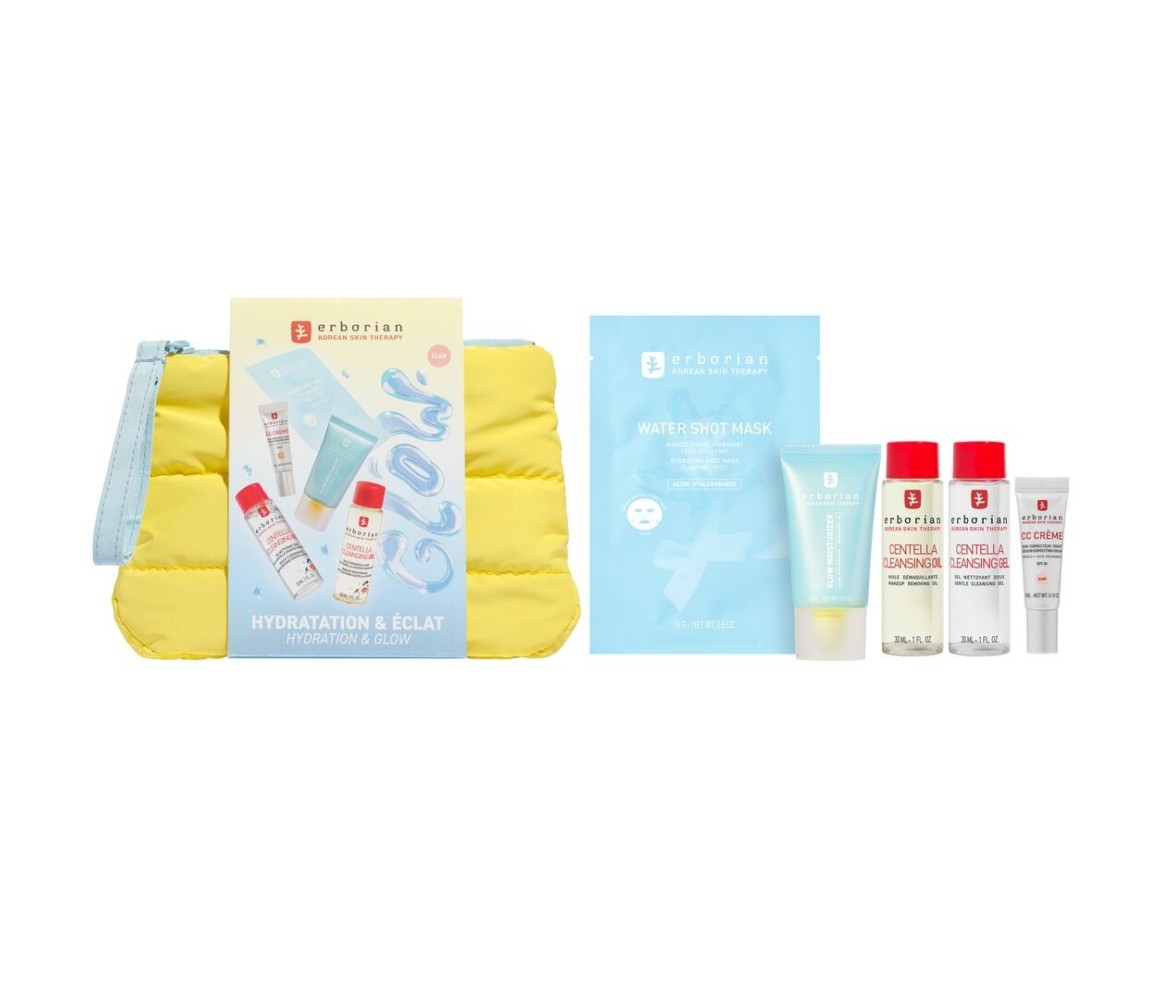 Erborian Neceser Hidratación & Glow DORE